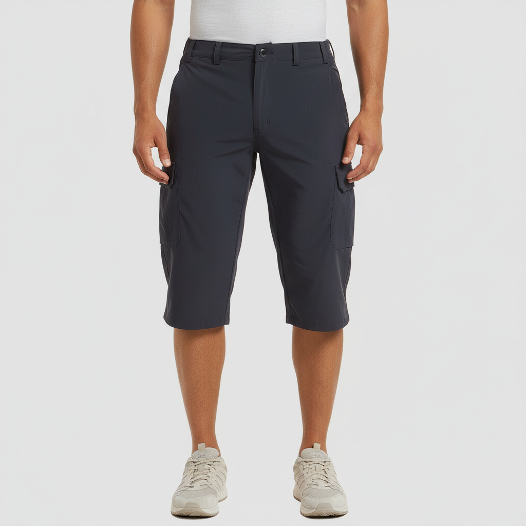 Tanzanix | Cargoshorts i andningsbart material med flera fickor