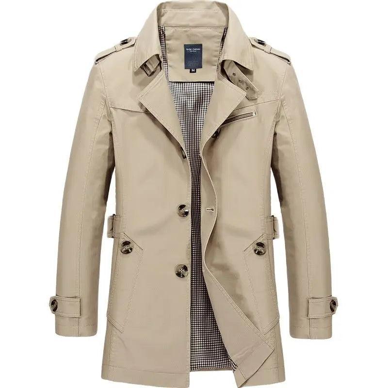 Tanzanix | Trenchcoat i bomullsblandning