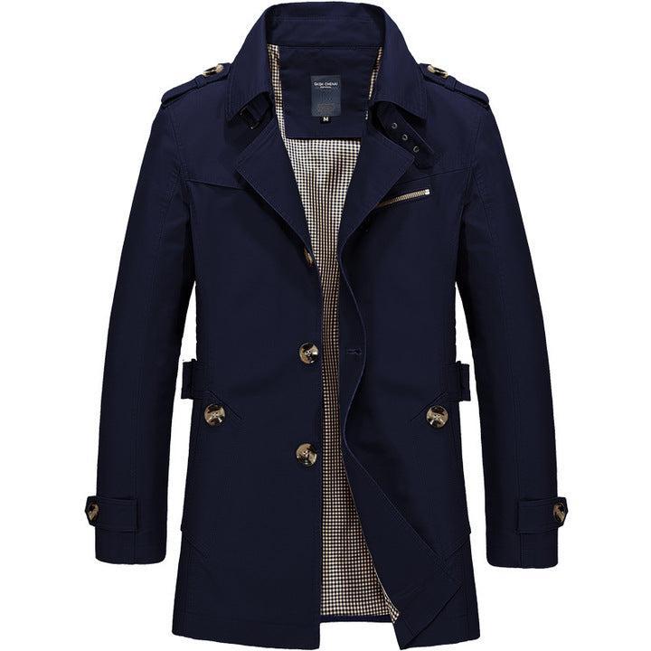 Tanzanix | Trenchcoat i bomullsblandning