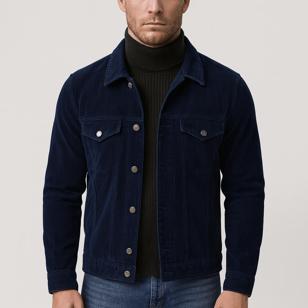 Tanzanix | Slitstark arbetsjacka i manchester och denim