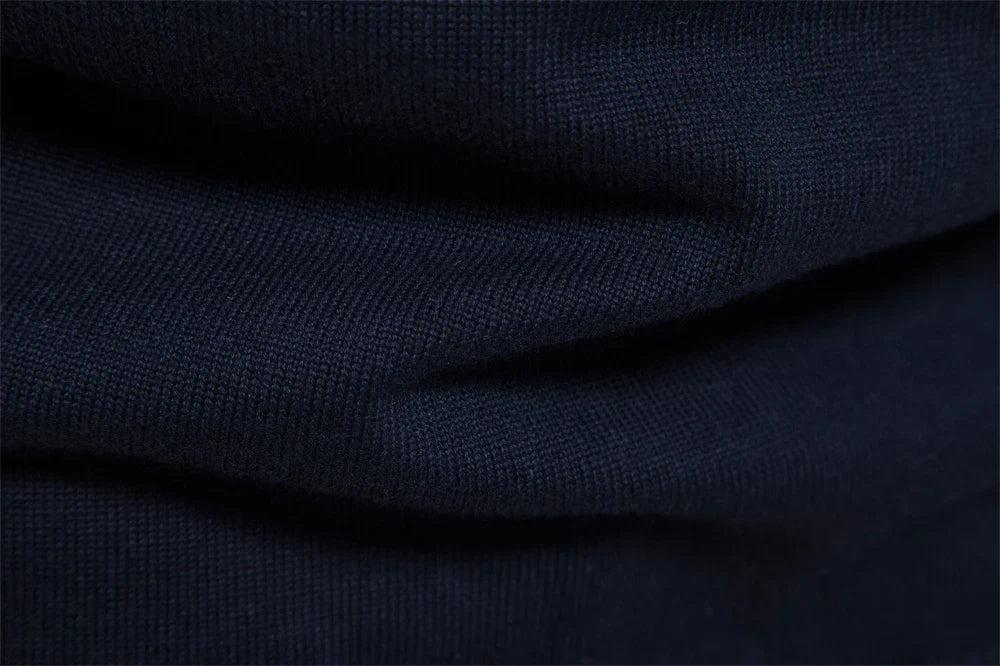 Tanzanix | Tröja med halvdragkedja i mjuk, slätstickad fiberblandning
