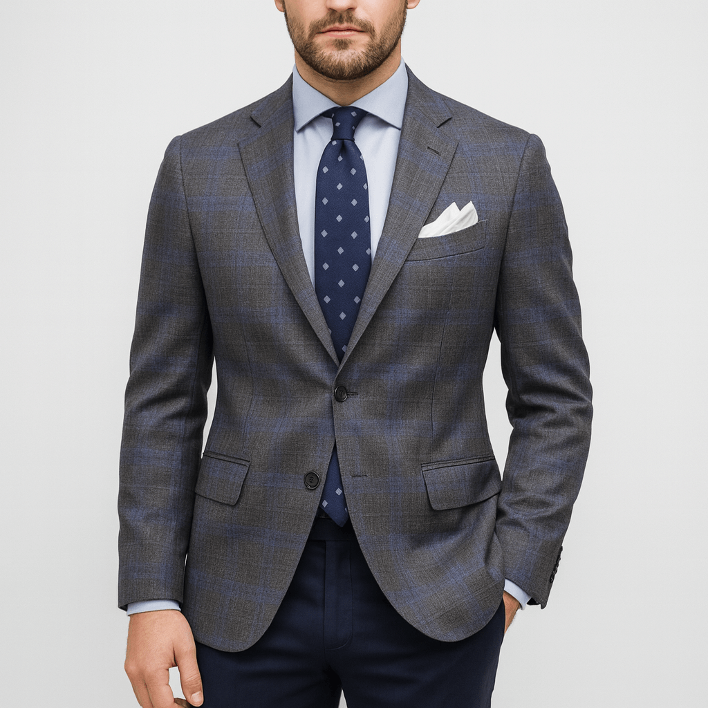 Alfie | Kavaj herr i slim fit - Svart