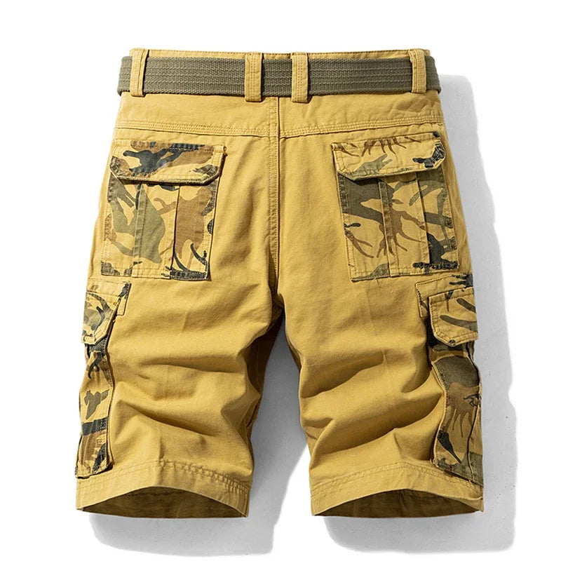 Archie | Cargoshorts herr i bomull med avslappnad passform - bild 5