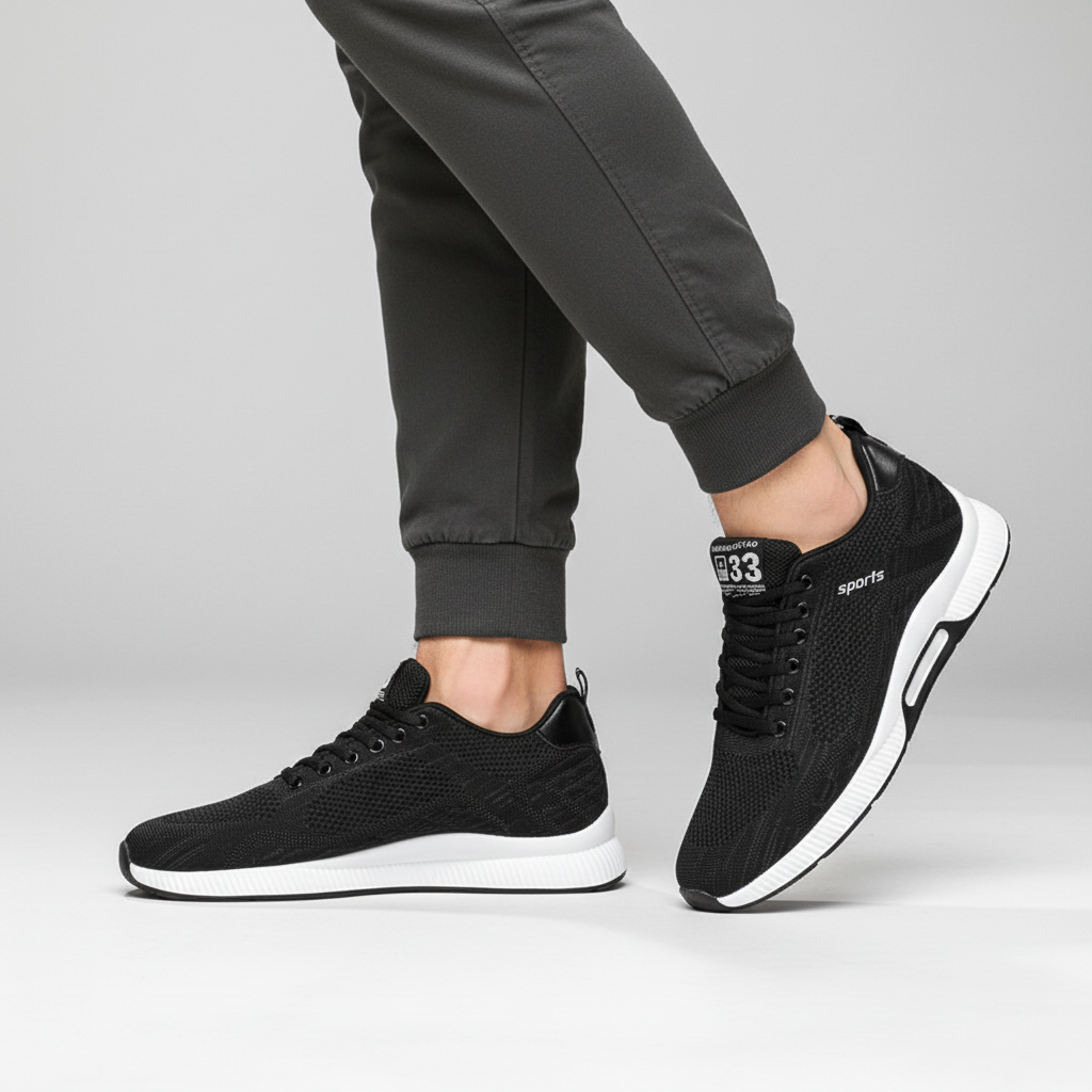 George | Sneakers herr med dold höjning