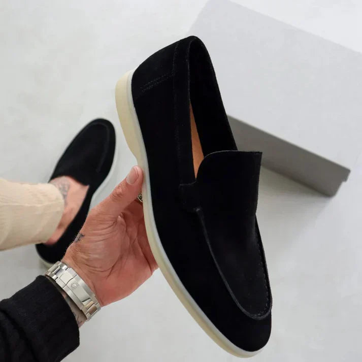 Louis | Slip-on loafers herr i mocka - bild 12