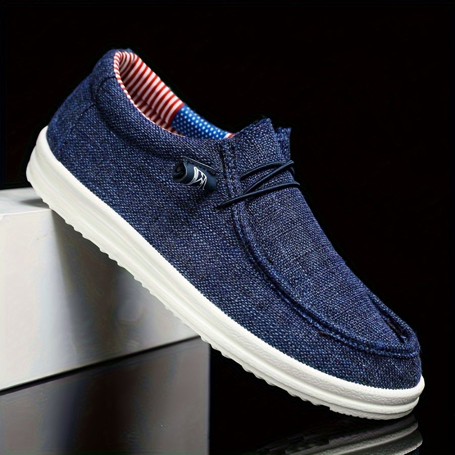 Oliver | Loafers herr i canvas, slip-on - bild 5