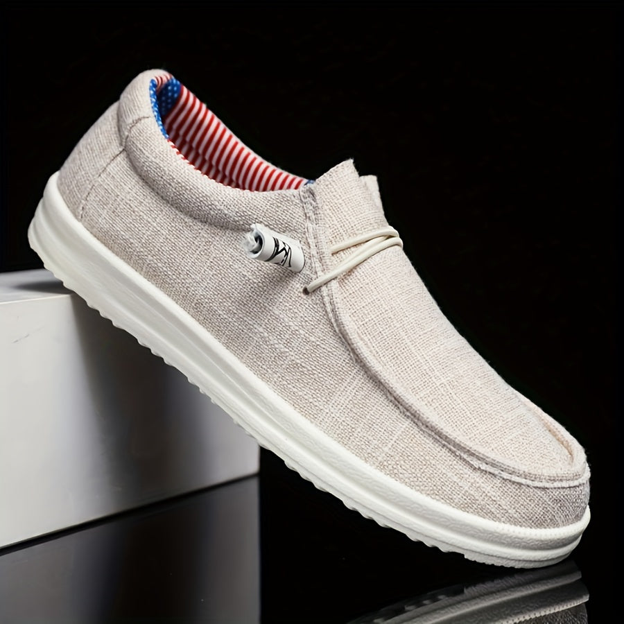 Oliver | Loafers herr i canvas, slip-on - bild 6