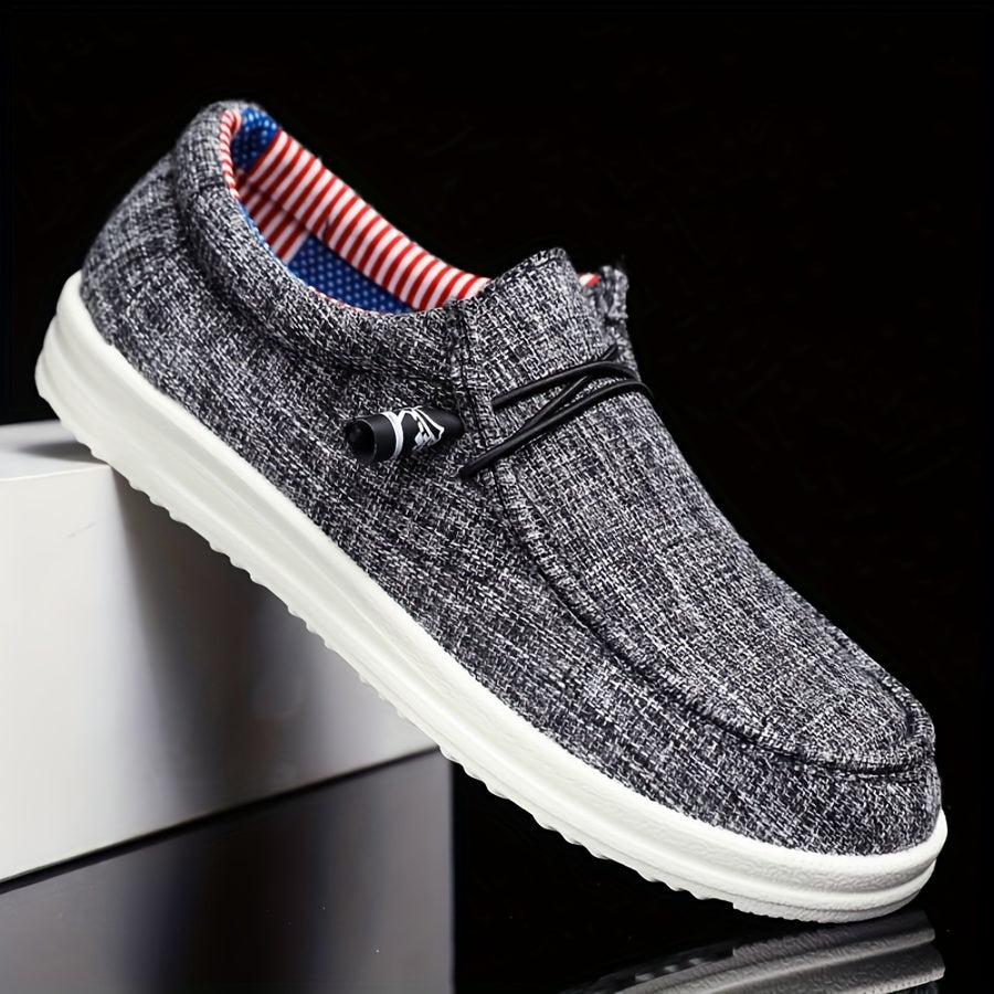 Oliver | Loafers herr i canvas, slip-on - bild 7