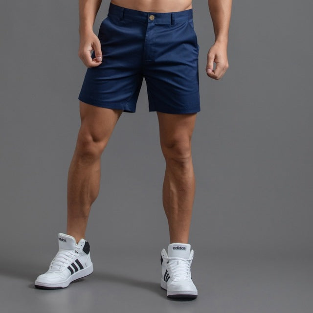 Oliver | Chinoshorts herr för sommar - Blå