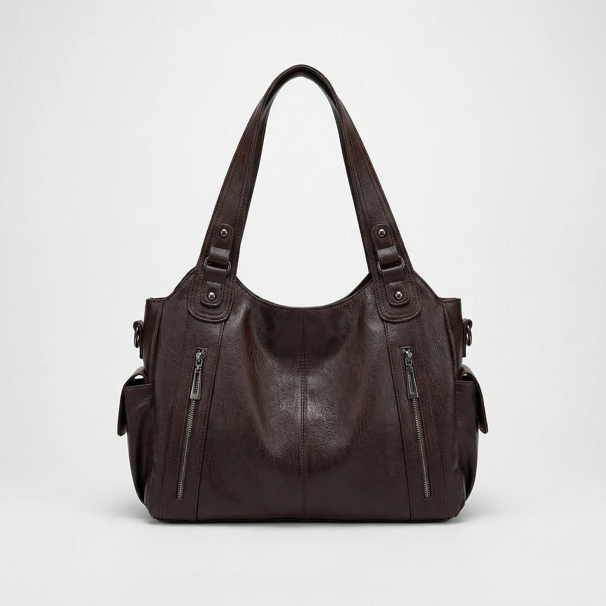 Sanna | Crossbody väska för dam i konstläder, svart - bild 5
