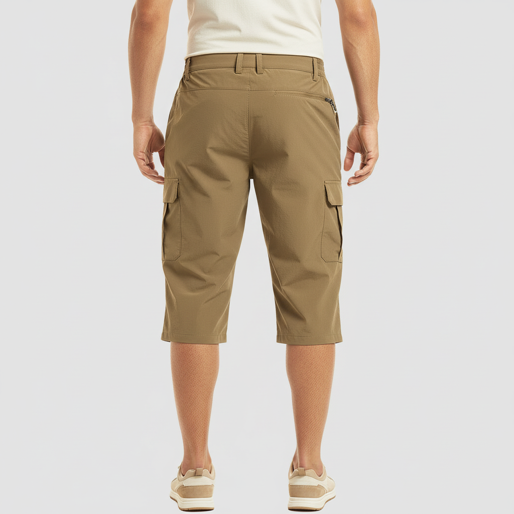 Tanzanix | Cargoshorts i andningsbart material med flera fickor