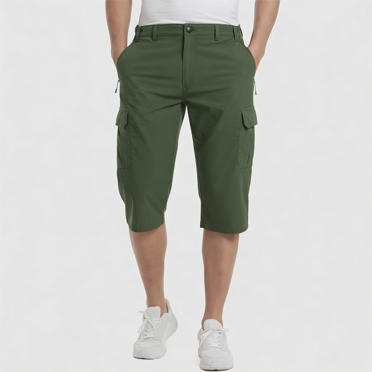 Tanzanix | Cargoshorts i andningsbart material med flera fickor