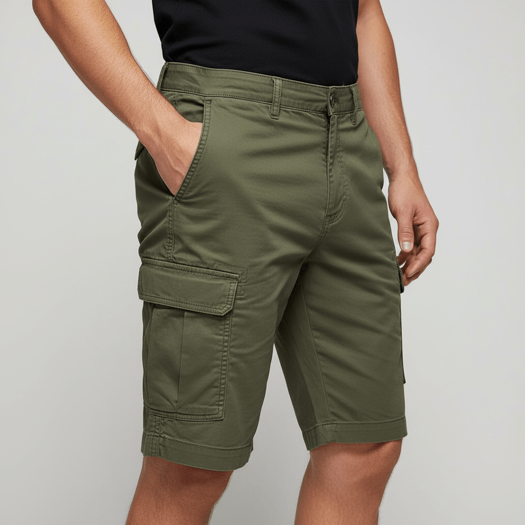 Tanzanix | Andningsbara cargoshorts med sex fickor