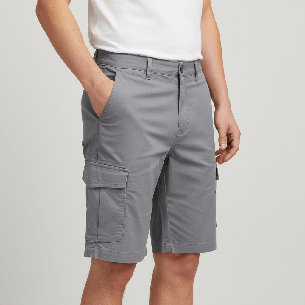 Tanzanix | Andningsbara cargoshorts med sex fickor