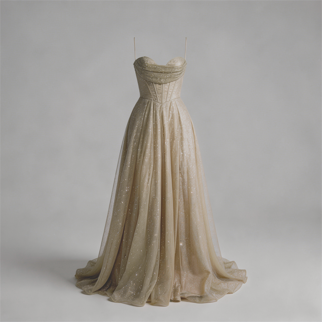 Tanzanix | Maxiklänning i satin med öppen rygg