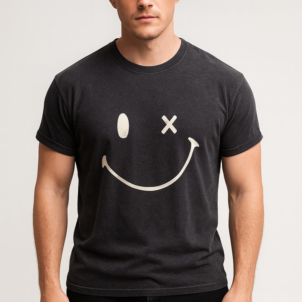 Tanzanix | T-shirt i mjuk bomullsblandning med tryck