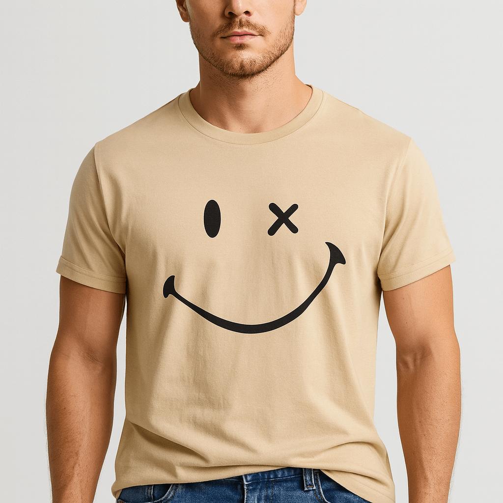 Tanzanix | T-shirt i mjuk bomullsblandning med tryck