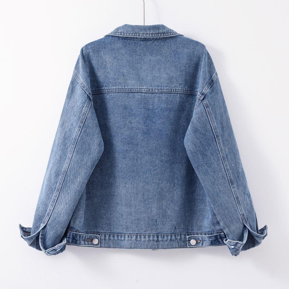 Ava | Jeansjacka dam i oversize-modell - bild 2