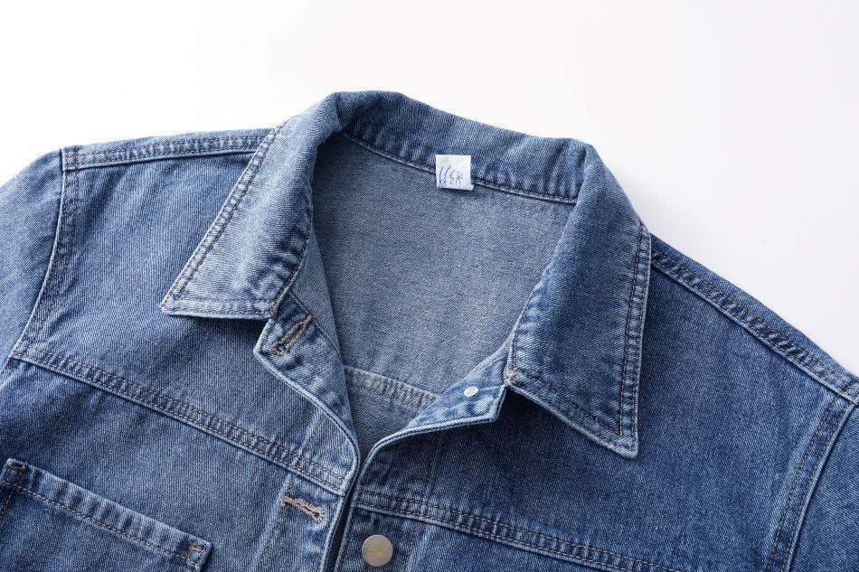 Ava | Jeansjacka dam i oversize-modell - bild 3