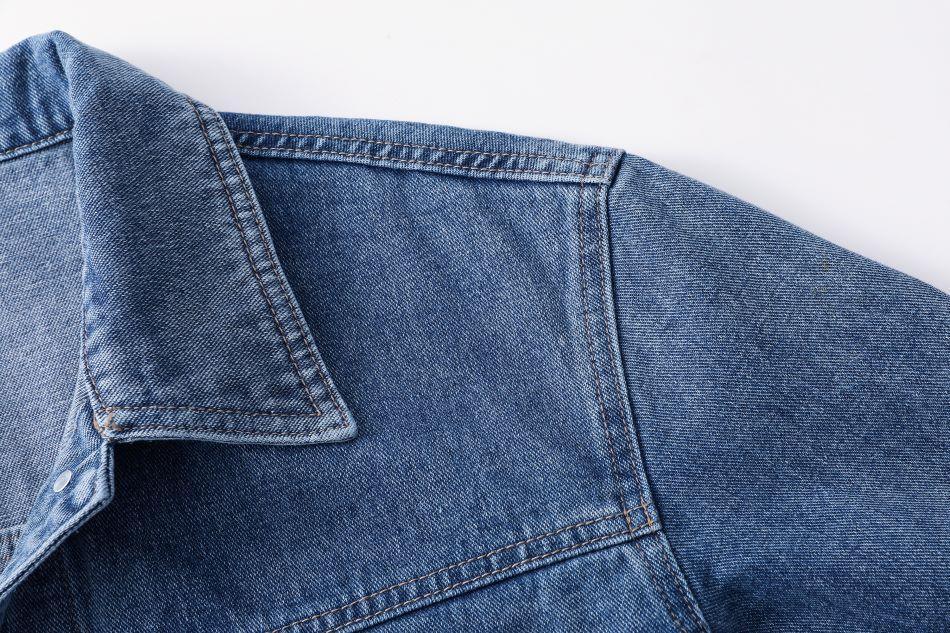 Ava | Jeansjacka dam i oversize-modell - bild 4
