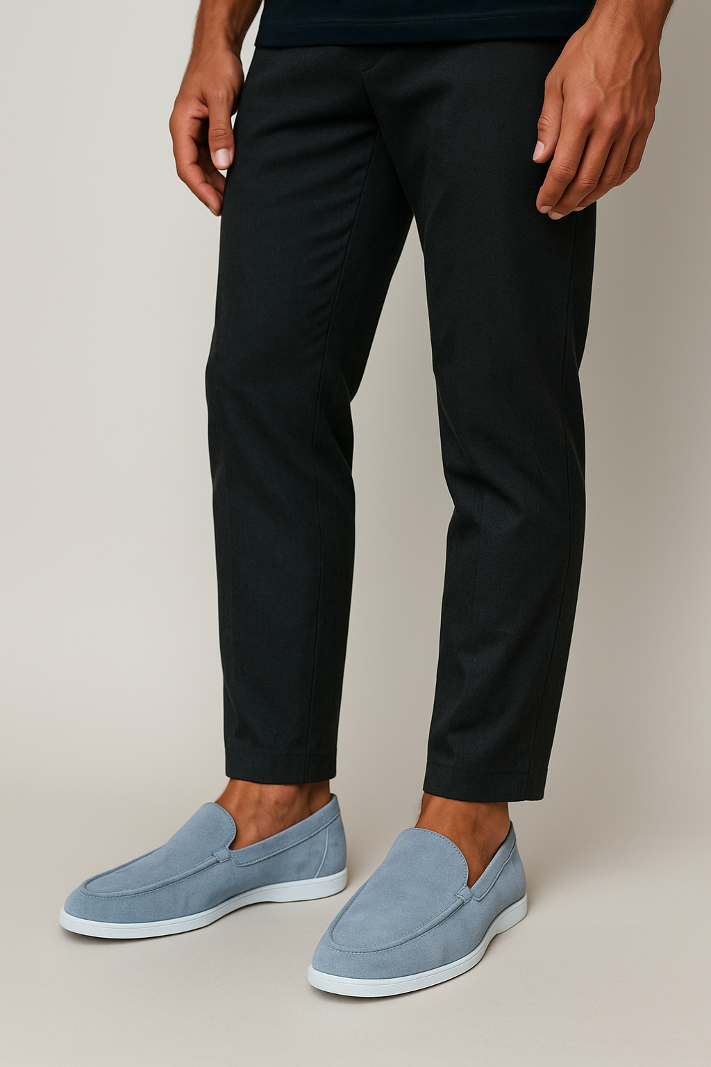 Louis | Slip-on loafers herr i mocka - bild 11