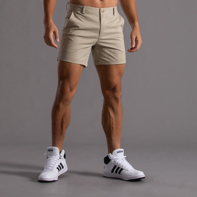 Oliver | Chinoshorts herr för sommar - Beige