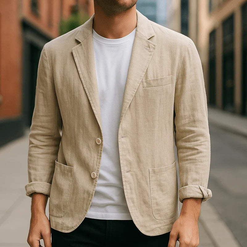 Theo | Sommarkavaj herr i linne - bild 8